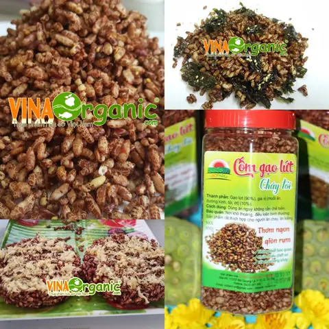 Cách Làm Gạo Lứt Cháy Tỏi