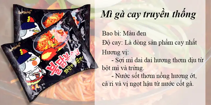 Mì Samyang Ít Cay Nhất Mì Samyang Ít Cay Nhất
