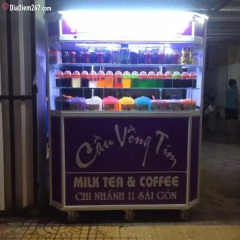 Trà Sữa Cầu Vồng Tím Trà Sữa Cầu Vồng Tím