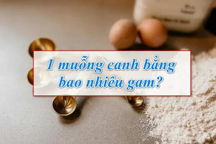 50g Bằng Bao Nhiêu Muỗng Canh? Bảng Chuyển Đổi Chi Tiết Từ A-z