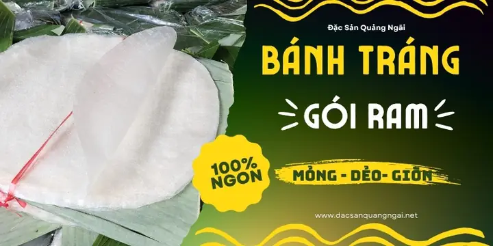 Review Bánh Tráng Gói Ram Quảng Ngãi: Độ Dẻo Mềm Chuẩn Vị Quê