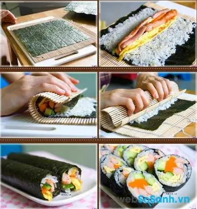 Cách Làm Các Loại Kimbap Cách Làm Các Loại Kimbap