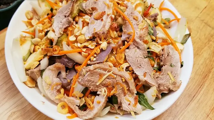 Cách Làm Gỏi Vịt Đu Đủ