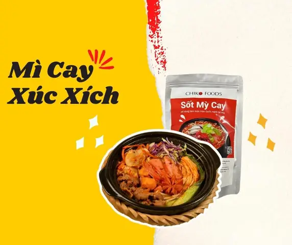 Hướng Dẫn Chi Tiết Cách Nấu Mì Cay Xúc Xích Thơm Ngon Tại Nhà