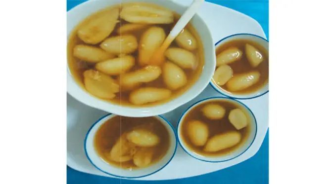 Chè Đậu Xanh Củ Lùn