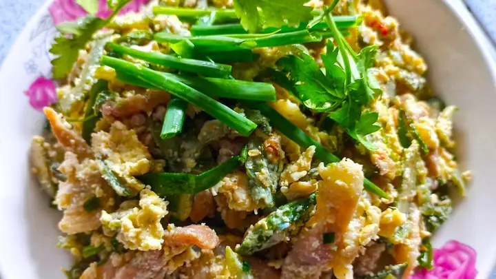 Cách Làm Khổ Qua Rừng Xào Trứng Với Thịt Chuẩn Vị, Mềm Ngọt