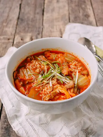 Kim Chi Ăn Với Mì Tôm Kim Chi Ăn Với Mì Tôm