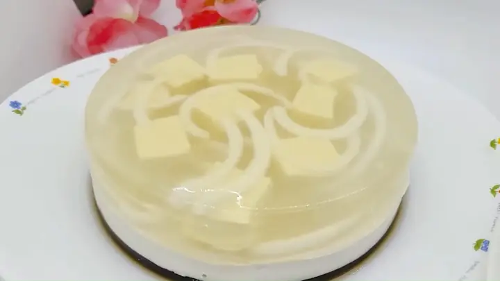Rau Câu Phô Mai Dừa Rau Câu Phô Mai Dừa
