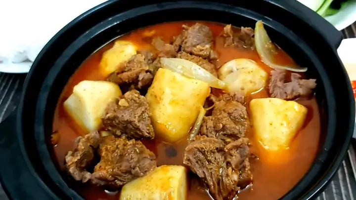 Thịt Bò Nấu Khoai Môn Thịt Bò Nấu Khoai Môn